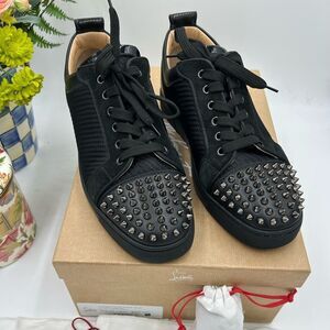 Men's Christian Louboutin, Louis Jr spikes size 43 made in Italy
